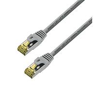 Aisens Cable de red RJ45 A146-0333 Cat7 S/FTP Gris 50 cm