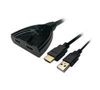 Aisens Hdmi Duplicador Alta Velocidad / Hec 1X2 Con Alimentacion Usb Y