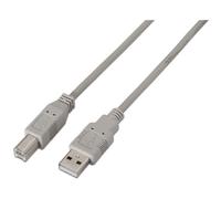 Aisens Cable Usb 2.0 Impresora. Tipo A/M-B/M. Beige. 1.8M