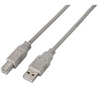 Aisens Cable impresora A101-0004 USB 2.0 alta velocidad 60 Mbps Tipo A a Tipo B 4,5 m Beige