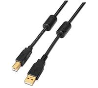 Aisens a101-0011 - cable usb 2.0 impresora de 5 m, color negro