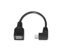 AISENS - A101-0034 cable USB USB 2.0 0,15 m Mini-USB B USB A Negro
