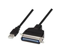 AISENS A104-0038 - Conversor USB Impresora (Tipo A) Color Negro