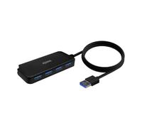 AISENS - A106-0714 - Hub USB 3.0, Tipo A/M-4Xtipo A/H, Negro, 60Cm