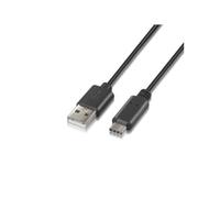 Aisens A107-0051 USB Tipo A a USB Tipo C (1m) - Cable USB