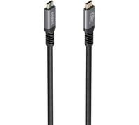 AISENS - A107-0988 - CABLE USB 3.2 GEN2x2 ALUMINIO 20GBPS 8K@30HZ 5A 100W E-MARK, TIPO USB-C/M-USB-C/M, 3.0M