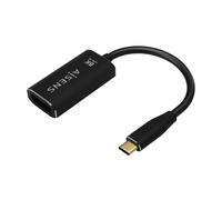 Aisens A109-0690 Conversor USB-C Macho a DisplayPort Hembra 15cm Negro