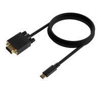Aisens - a109-0693 - cable conversor usb-c a vga, usb-c/m-hdb15/m, neg