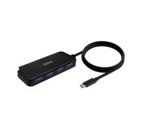AISENS - A109-0716 - Hub USB 3.1 USB-C, USB-C/M-4Xtipo A/H, Negro, 60Cm