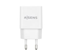 AISENS - A110-0526 - Cargador USB 10W Alta eficiencia, 5V/2A, Blanco