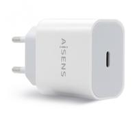 Aisens A110-0537 Cargador de Pared USB-C 20W Blanco