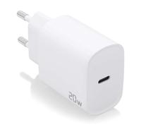 Aisens Cargador USB-C A110-0752 PD3.0 20W 1 puerto USB-C Blanco