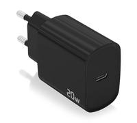 AISENS - A110-0753 - Cargador USB-C PD3.0 1 Puerto 1XUSB-C 20W, Negro