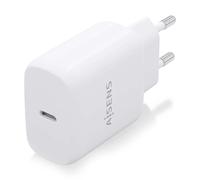 AISENS - A110-0756 - Cargador USB-C PD3.0 1 Puerto 1XUSB-C 25W, Blanco | 1xUSB-C