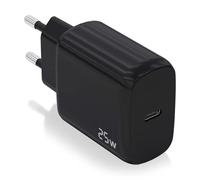AISENS - A110-0757 - Cargador USB-C PD3.0 1 Puerto 1XUSB-C 25W, Negro