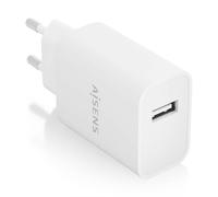 AISENS - Cargador USB 10W alta eficiencia, 5V/2A, Blanco - A110-0853