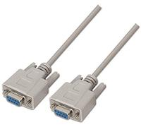 Aisens a112-0066 - cable serie rs232 (db9/h-db9/h, 1.8 m, para disposi