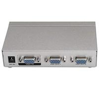 Aisens a116-0084 - duplicador svga para 2 monitores, color plata