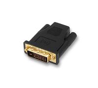 AISENS A118-0091 - Adaptador DVI a HDMI para Pantalla Full HD, Color Negro