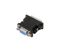 AISENS - A118-0092 cambiador de género para cable DVI VGA Negro