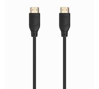 AISENS - A120-0721 - Cable HDMI V2.0 Premium Alta Velocidad/Hec 4K@60Hz 18Gbps, A/M-A/M, Negro, 0.5M