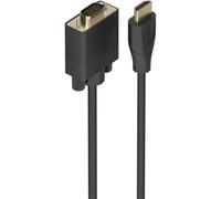 AISENS - A122-1012 - Cable CONVERSOR HDMI A SVGA, HDMI A/M-SVGA/M, 2.0M