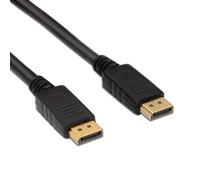 Cable DisplayPort Aisens A124-0131 Mini DP a DP 4K 2m Macho-Macho Blindado Oro