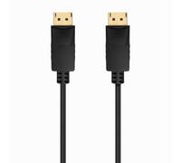 AISENS - A124-0737 - CABLE DISPLAYPORT V1.2 CCS 4K@60HZ, DP/M-DP/M, NEGRO, 0.5M
