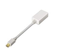 AISENS A125-0138 - Conversor Mini DP a HDMI DE 15 cm, Color Blanco