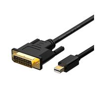 AISENS - A125-0363 Cable conversor Mini DP a DVI, Mini DP Macho a DVI Macho, Negro, 2.0m
