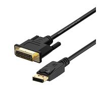 AISENS - A125-0366 cable conversor displayport a DVI, dp macho a DVI macho, negro, 2.0m