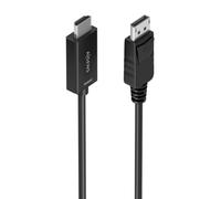AISENS - A125-0894 - Cable CONVERSOR DISPLAYPORT A HDMI 4K@60HZ, DP/M-HDMI/M, 2.0M