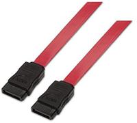 Aisens Cable SATA A130-0153 7 pines 50 cm 6 Gbps Rojo/Negro