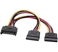 Aisens a131-0353 cable de sata 0,2 m sata de 15 pines 2 x sata de 15 p