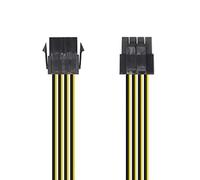 AISENS A131-0419 Cable alimentación, 8pin/H-8pin/M, 30cm