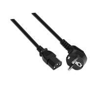 Aisens Cable de alimentación A132-0168 CEE7/M-C13/H 3 m Negro 1500W