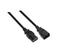 AISENS A132-0171 cable de transmisión Negro 1.5 m C13 acoplador C14 acoplador