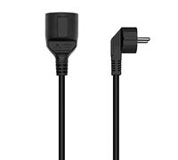 Prolongación Eléctrica Negra (2 metros) - AISENS