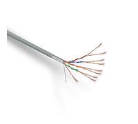 AISENS A134-0227 - Cable de Red RJ45 (Flexible, AWG24, Bobina de 305 Metros para la Instalación) Color Gris