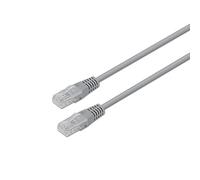 AISENS A135-0271 - Cable de Red latiguillo RJ45 LSZH Cat.6 UTP(10 m, Libre de halogenos, 10/100/1000 Mbit/s, conmutador/Router/Módem/Panel de Conexiones/Punto de Acceso/Campos de Conexión) Color Gris