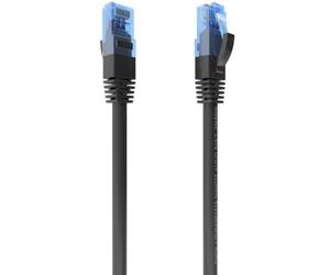 Aisens A135-0841 Cable Red RJ45 Cat.6 UTP AWG26 CCA 50cm Negro