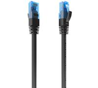 Aisens A135-0841 Cable Red RJ45 Cat.6 UTP AWG26 CCA 50cm Negro