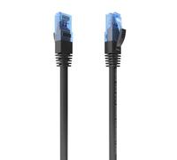 AISENS - A135-0848 - Cable de Red Latiguillo RJ45 Cat.6 UTP Awg26 CCA, Negro, 5.0M