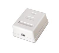 AISENS - A139-0301 caja de conexiones de red Cat6 Blanco
