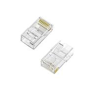 Aisens A139-0657 | Pack 100 Unidades Conectores RJ45 CAT6/CAT5e/CAT5 UTP 8P8C AWG24
