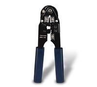 AISENS A142-0310 - Tenaza metálica de crimpar RJ45, Color Negro