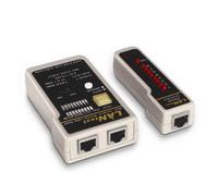 Comprobador de cables de red UTP/STP (Negro/Gris) - AISENS