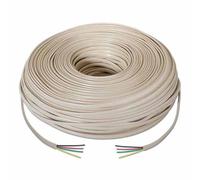 AISENS - A143-0321 cable telefónico 100 m Gris