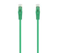 Aisens A145-0579 Cable de Red RJ45 UTP Cat 6A 50cm Verde
