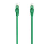 AISENS - A145-0580 - Cable de red latiguillo RJ45 LSZH Cat.6A 500 MHz UTP AWG24, verde, 1.0m
